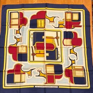 Vintage Hermes Silk Scarf